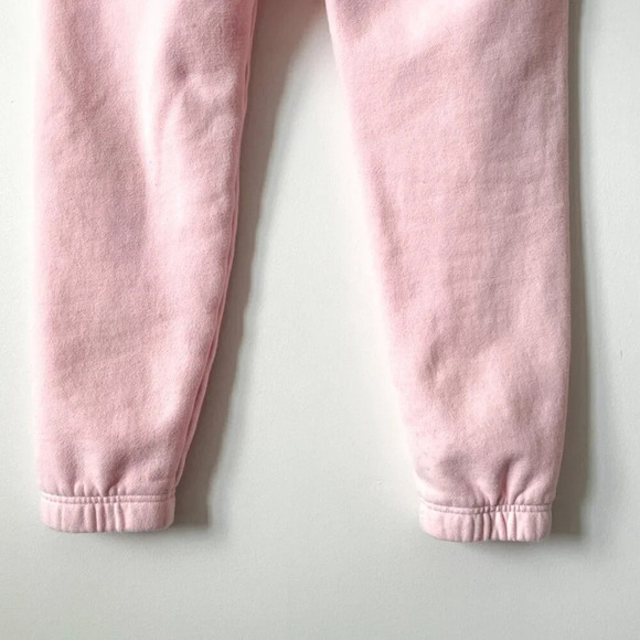 Aritzia TNA Cozy Fleece Mid Rise Basic Sweatpants Crystal Pink Size Small - Picture 11 of 14